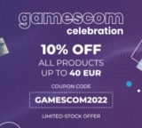 GAMIVO Gamescom Celebration 10% Desconto em toda a loja, corre antes que esgote!
