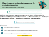 Ganhe 5€ de desconto em 15€ Amazon Warehouse, [contas selecionadas]