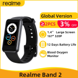 Realme Band 2 Versão Global, 12 dias autonomia