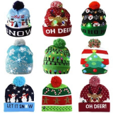 Gorro de Natal com Luzes Led a partir de 2,61€