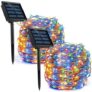 Descontaço! Grinalda Solar Pack 2 x (150LED 15mt) 8 modos Luz
