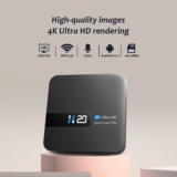 H20 Smart Android TV Box, Android 10, 2GB-8GB, 4K Voice Assistant