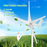 Turbina Eólica 12V 1200W 5 pás Tipo S, Aluminio