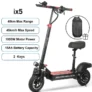 IX5 Trotinete Elétrica 17.5Ah 1000W Velocidade Max 45 Km/h