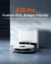 Ilife-aspirador robô A30 pro, sucção 5000pa, auto-esvaziamento