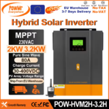Inversor solar híbrido PowMr 2KVA 60 A ou 3,2 kW 80 A