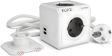 KUAX PowerCube tomada com USB – 6 em 1