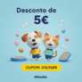 A Kiwoko Oferece 5€ desconto em todo o site/app