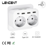 LENCENT tomada multiusos USB