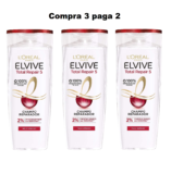 L’Oréal Paris Elvive Total Repair 5 champô repara cabelo danificado, 370ml