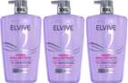 L’Oréal Paris Elvive Hidra Hialurónico champô 72h de hidratação [3x 1 litro]