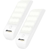 Pack 2 x Luzes LED com Sensor de Movimento, Lâmpada Noturna Recarregável por 12,2€