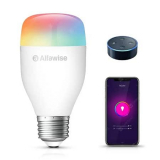 Lâmpada inteligente Alfawise LE12 E27 9W 900LM WiFi e APP control por 9,50€