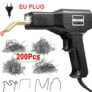 Máquina de soldar plásticos com 200 Grampos