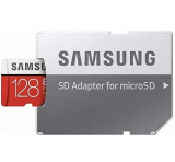 Top preço Amazon! MicroSD Samsung EVO C10 128gb +w SD Adapter Class 10 por 14,9€