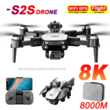 Mini Drone 4k 8K HD Camara Obstacle Avoidance