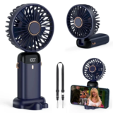 Mini ventilador portátil USB 5 velocidades