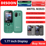 Mktel-m2023 telefone móvel, com tela de 1,77 polegadas