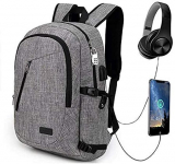 Mochila ideal para laptop de 15.6″ com porta USB a 11,39€