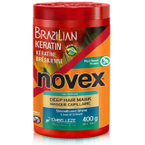 Novex Queratina brasileira, máscara hidratante – 400 g