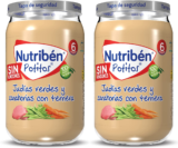 Nutribén Boião de vitela com feijão verde e cenoura, +6 meses (2 x 235 g)