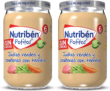 Nutribén Boião de vitela com feijão verde e cenoura, +6 meses (2 x 235 g)