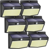 Oferta Amazon Prime! Pack 6 x focos solares de 138 LEDs cada por apenas 27,3 €