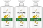Pantene Pro-V Champô Macio e Liso com Dispensador [ 3 x 1000 ml ] [6,33 € uni]