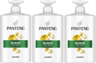 Pantene Pro-V Champô Macio e Liso com Dispensador [3x1000ml] [6,57€ uni.]