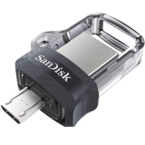 Pendrive SanDisk 2 em 1, 32GB USB 3.0 até 130 MB/s