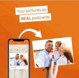 Envia um postal personalizado a Custo 0€ com (IOS & Android)