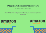 Poupa 5€ ao Gastares 15€ Oferecido por Amazon.es