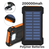 Power Bank Solar capacidade 20000mah mah