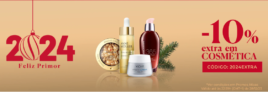 Promoção Prior fim do Ano, 10% desconto em cosmética