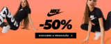 50% desconto Artigos NIKE – Sport Zone