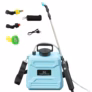Pulverizador Elétrico de Ombro 5L/8L com Pistola de Pulverização, Bateria de 120 Minutos