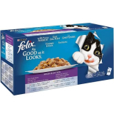 Purina Felix Fantastic comida para gato surtido variado Pack 44 x 100 g a 11,20€