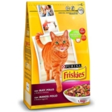 6 x 1,5 Kg (9 Kg) Purina Friskies Alimentos para Gatos com Vaca, Frango e Legumes só 9,50€