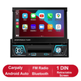 Rádio automotivo Android 12 1 din com GPS [Envio Europeu]