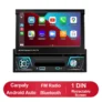 Rádio automotivo Android 12 1 din com GPS [Envio Europeu]