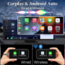 Rádio multimídia universal, carplay de 10.26 “