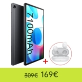 Realme Pad Ultrafino 4/64GB WiFi + Oferta OPPO Enco Buds TWS BT5.2 IP54, por 169€