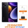 Redmi Note 12 Turbo 5G 120Hz 12GB+256GB – Preto