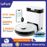 Robô aspirador Lefant M2 Pro com Mopa mais autoesvaziamento