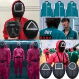 Máscaras SQUID GAME “ROUND 6” Fatos de treino e Fatos de Macaco da Série