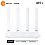 Router Xiaomi AX3000T Processador 1,3 GHz, Alta Velocidade