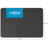 SSD Crucial BX500 1TB, 540 MB/s, 3D NAND, SATA 2.5″ por 79,99€