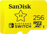 Promoção Amazon! Cartão SanDisk microSDXC Nintendo Switch 256GB só 30,7€