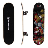 50% desconto! Skateboard em Madeira de Ácer, Desde Amazon Espanha por 15€