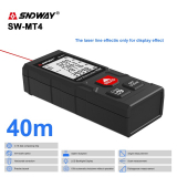 Sndway telémetro medidor a laser de distância max 40 m